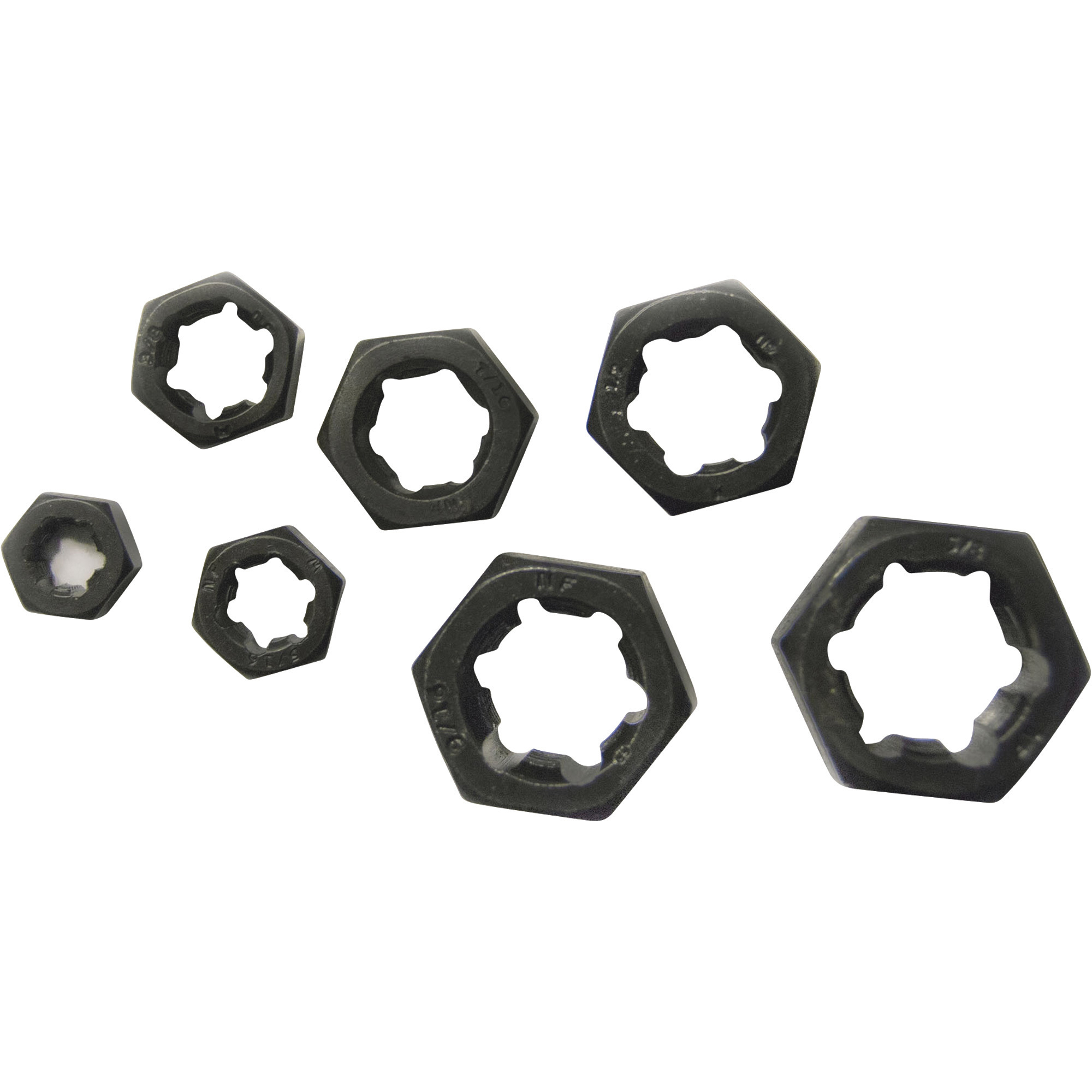 Century Tool Rethreading Die Set, 7Pcs., National Fine, Model 92932